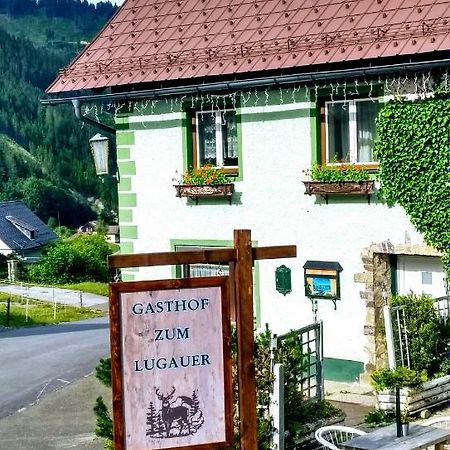 Gasthof Zum Lugauer Hotell Radmer an der Hasel Exteriör bild