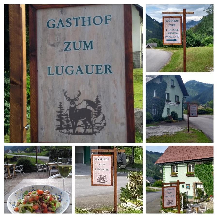 Gasthof Zum Lugauer Hotell Radmer an der Hasel Exteriör bild